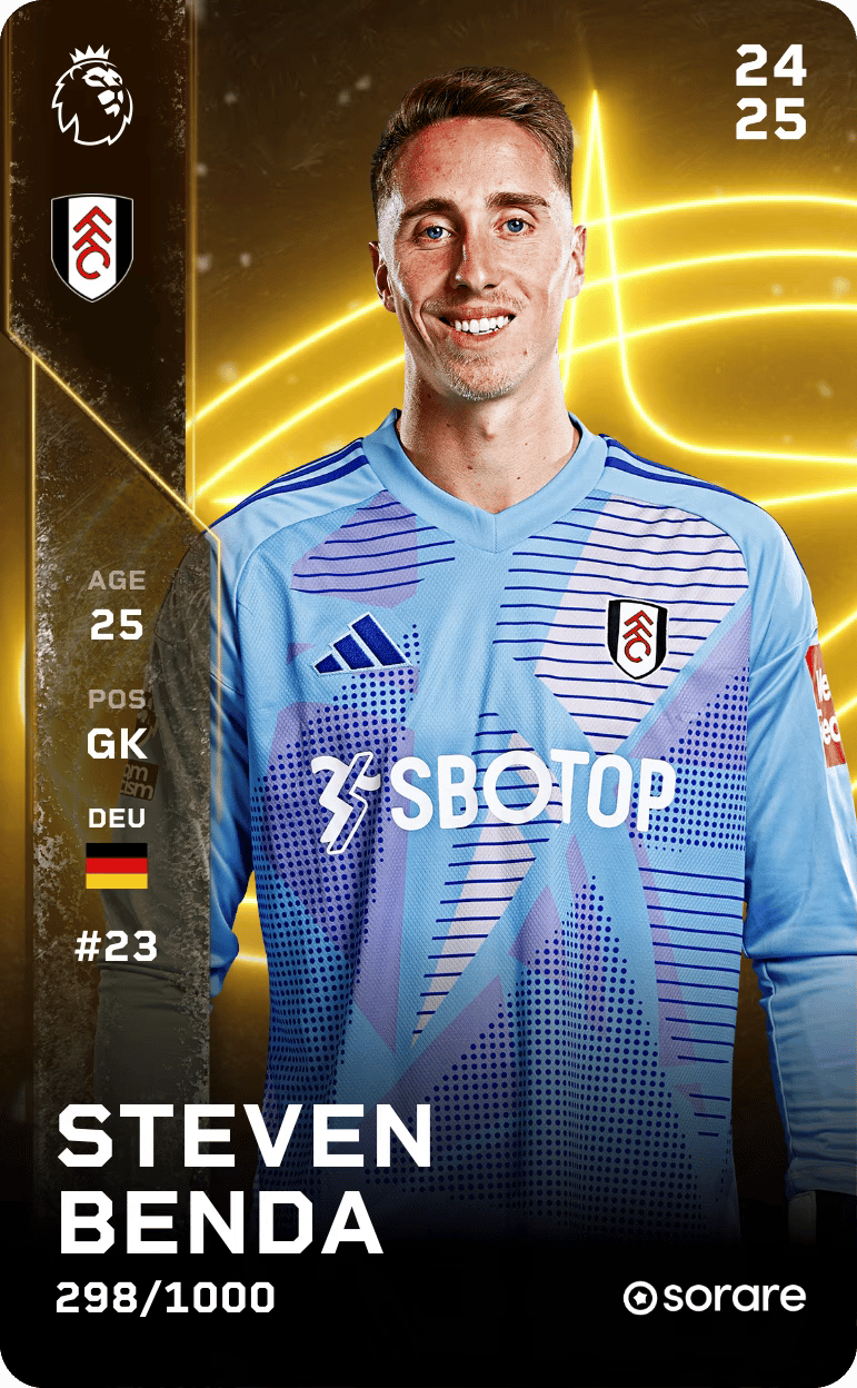 Steven-Andreas Benda 2024-25 • Limited 298/1000