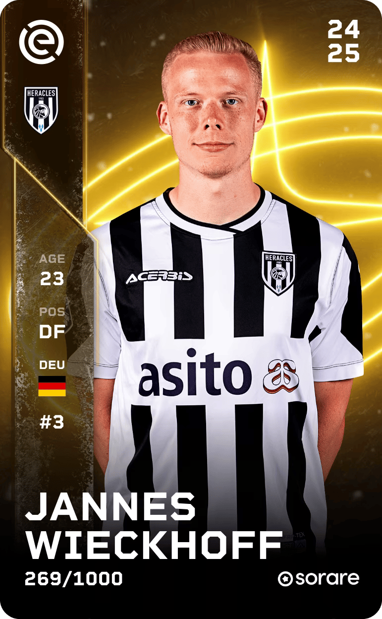 Jannes Wieckhoff 2024-25 • Limited 269/1000