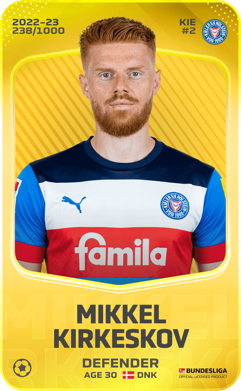 Mikkel Kirkeskov 2022-23 • Limited 238/1000