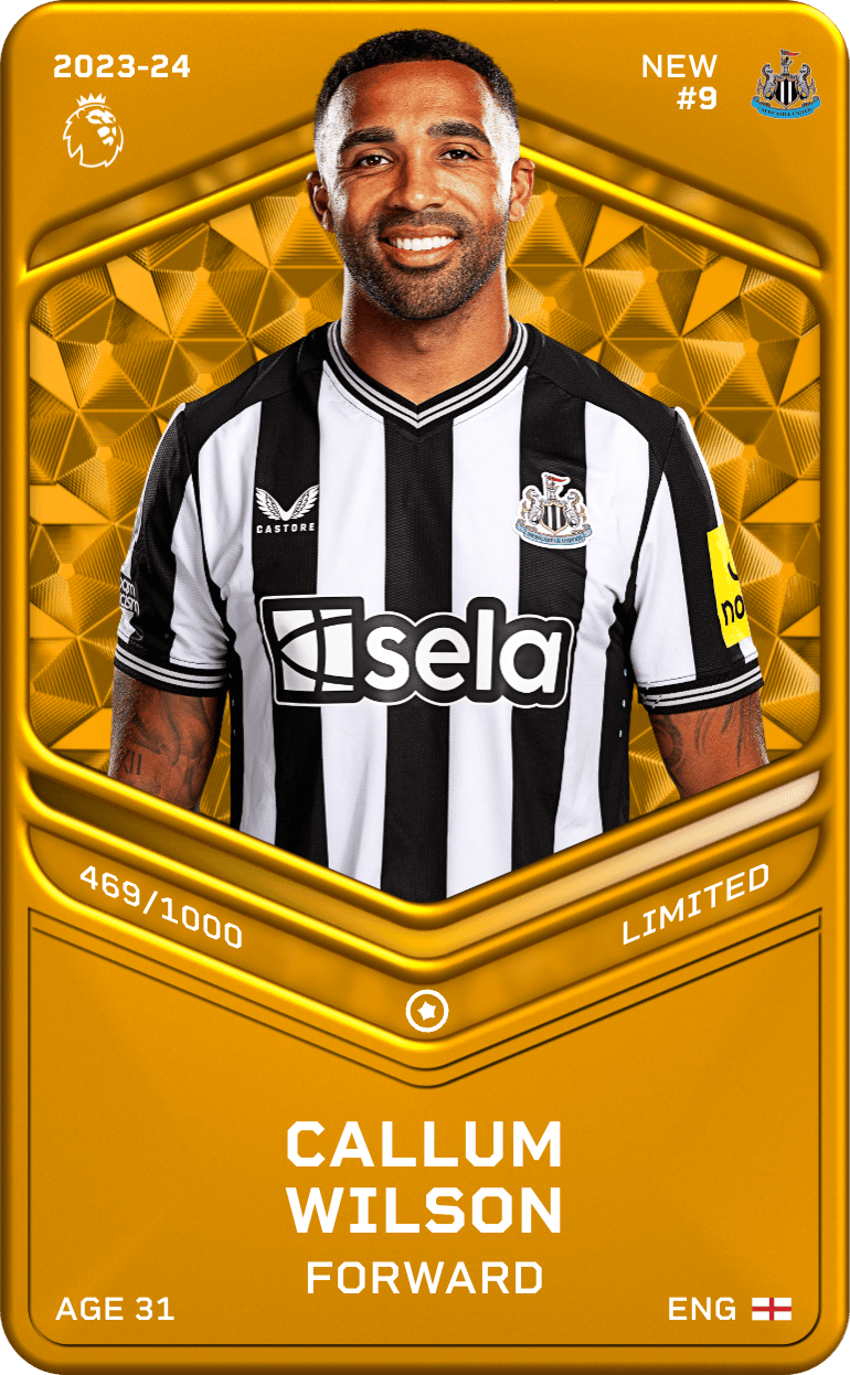 Callum Wilson 2023-24 • Limited 469/1000