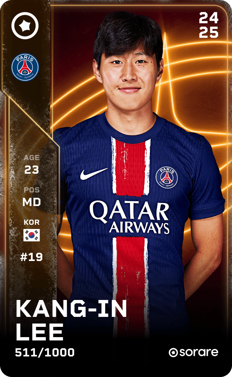 Kang-In Lee 2024-25 • Limited 511/1000