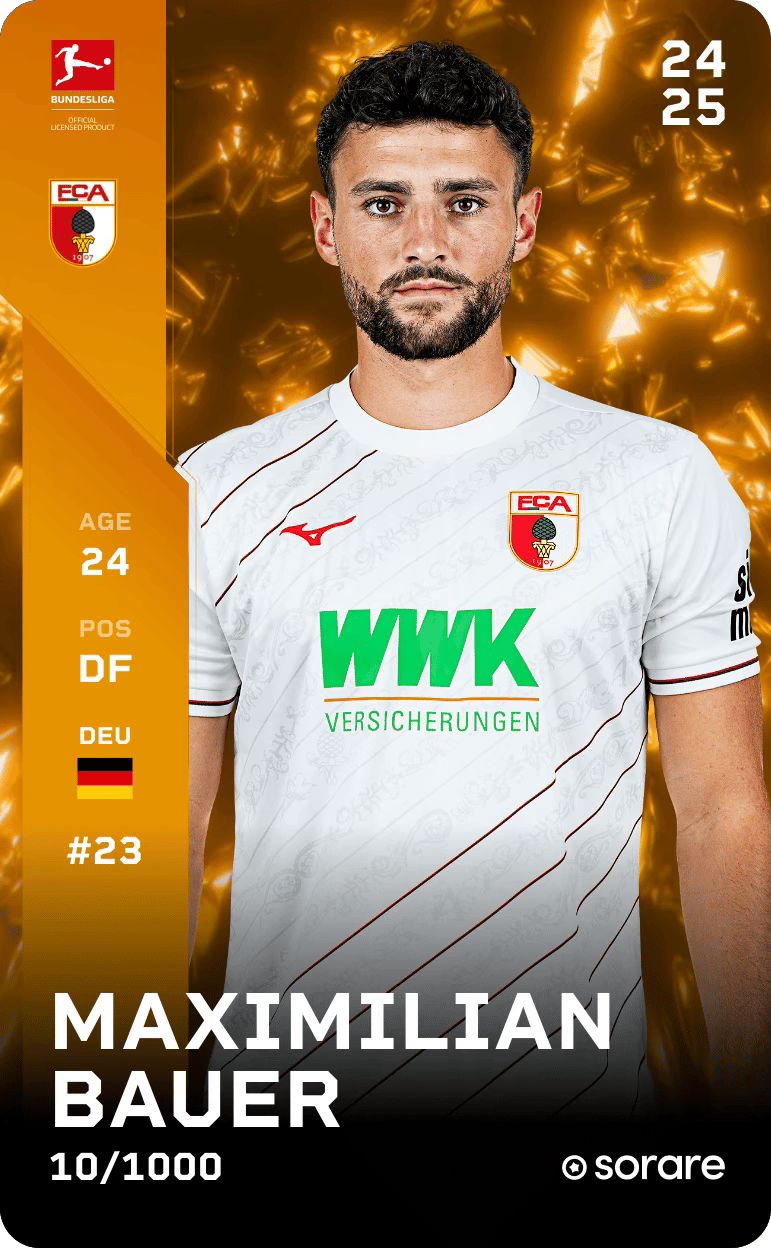 Maximilian Bauer 2024-25 • Limited 10/1000