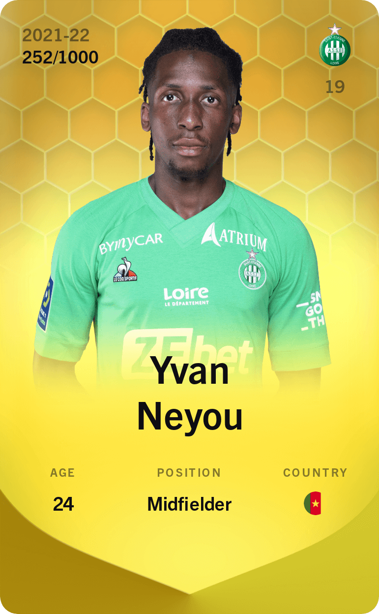 Yvan Neyou 2021-22 • Limited 252/1000