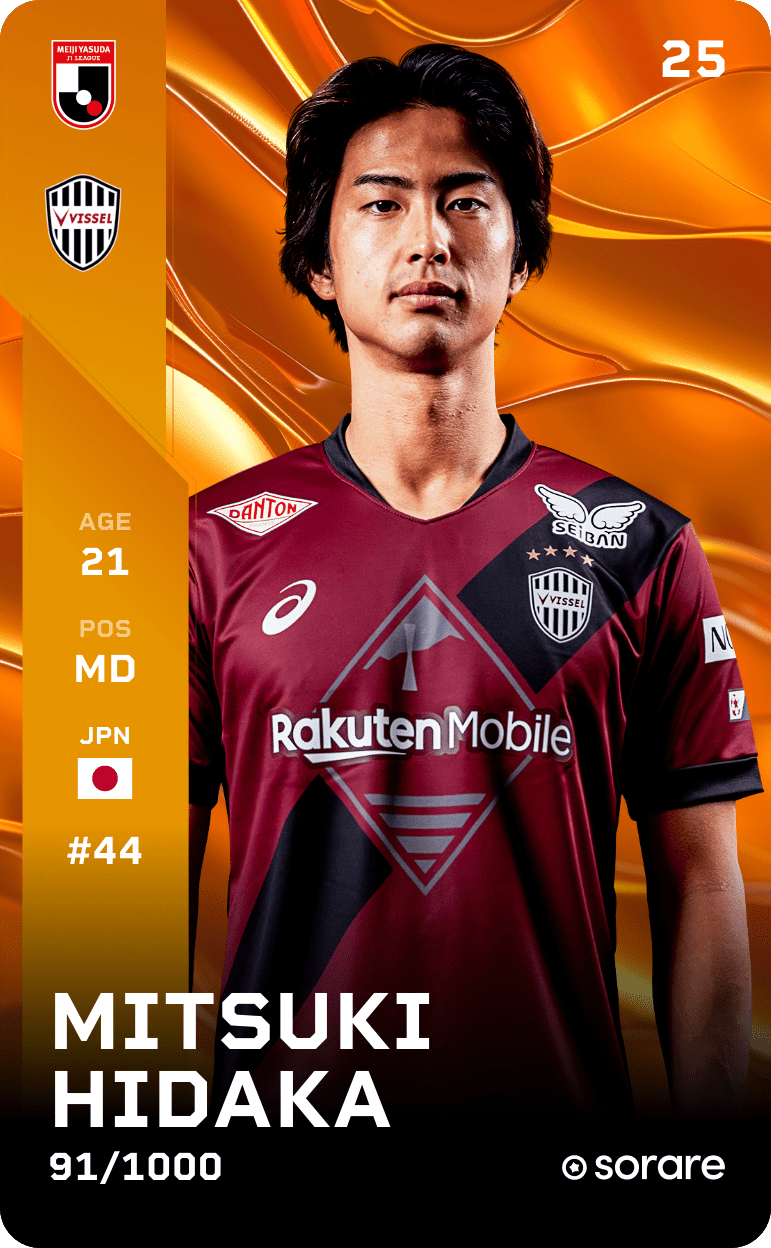Mitsuki Hidaka 2025-26 • Limited 91/1000