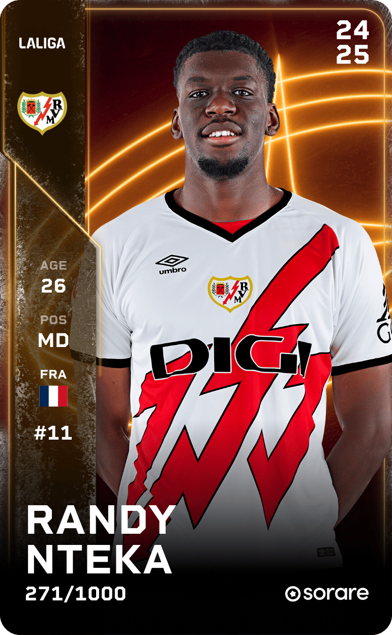 Randy Nteka 2024-25 • Limited 271/1000
