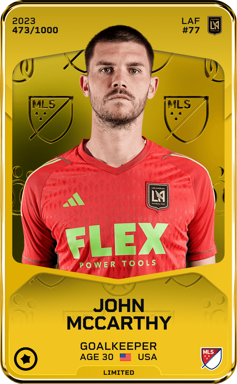 John McCarthy 2023-24 • Limited 473/1000