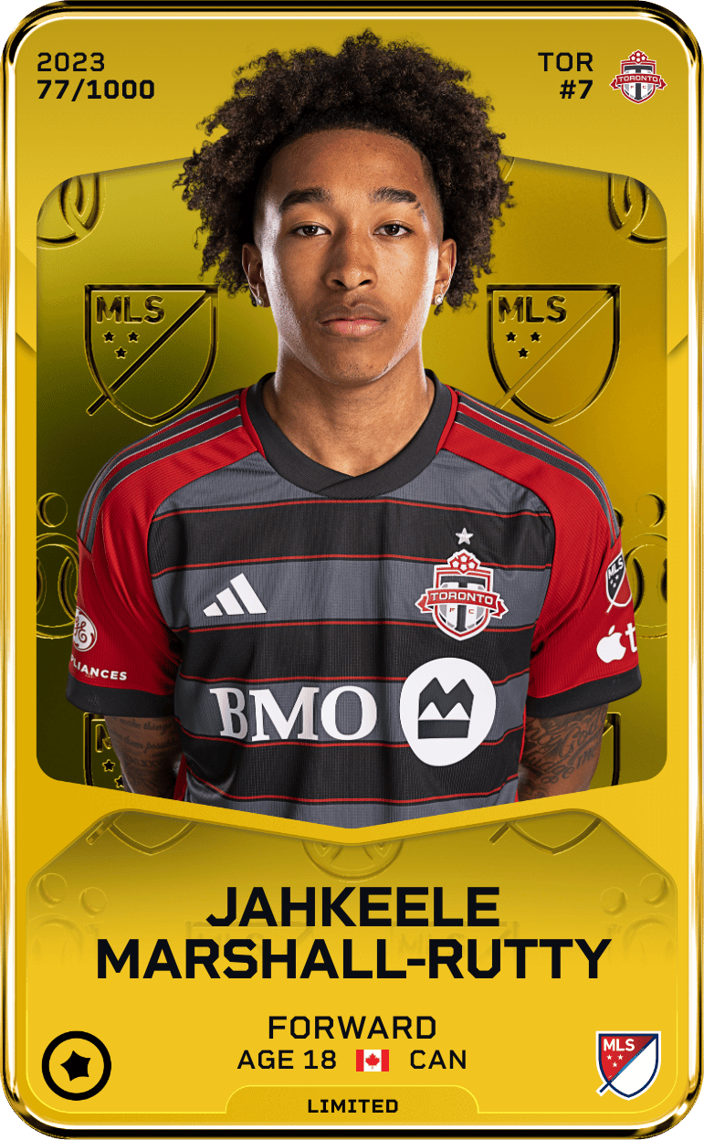 Jahkeele Marshall-Rutty 2023-24 • Limited 77/1000