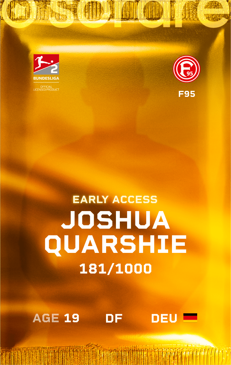 Joshua Quarshie 2024-25 • Limited 181/1000