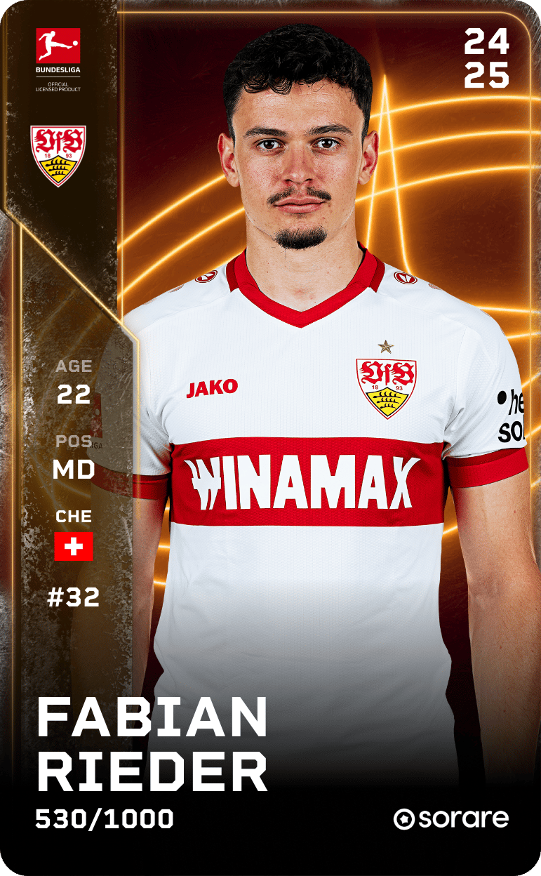 Fabian Rieder 2024-25 • Limited 530/1000