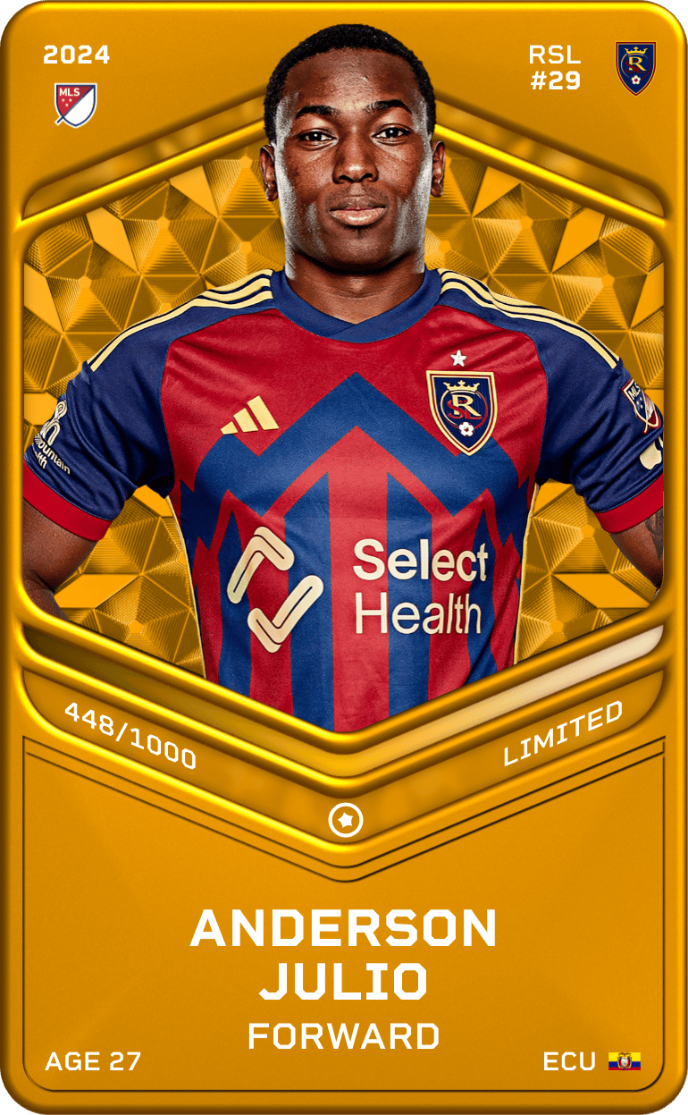 Anderson Julio 2024-25 • Limited 448/1000