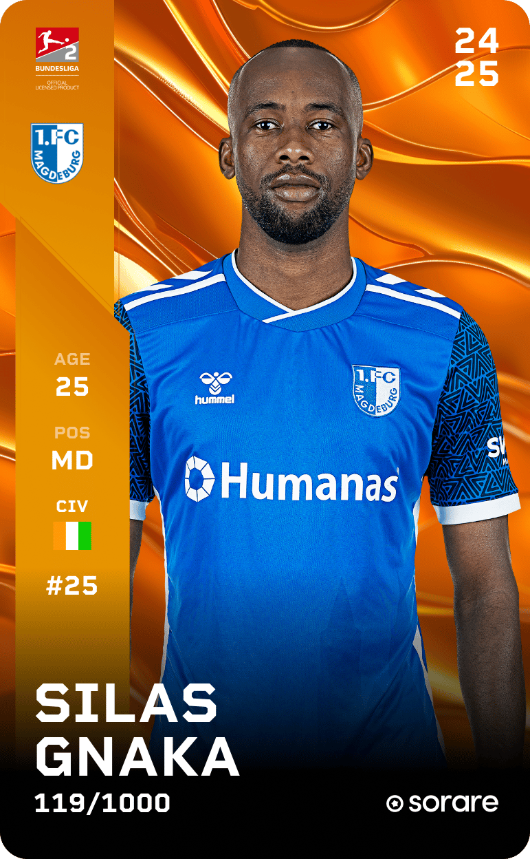 Silas Gnaka 2024-25 • Limited 119/1000