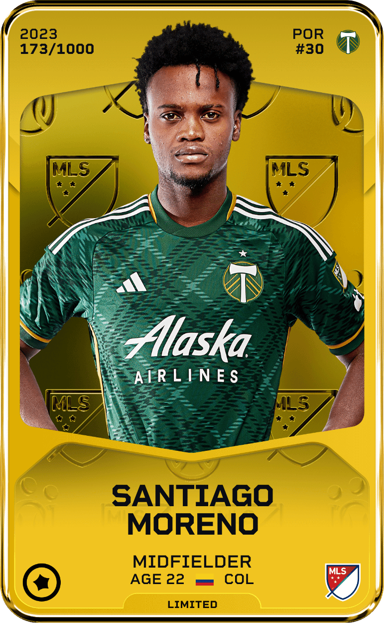 Santiago Moreno 2023-24 • Limited 173/1000