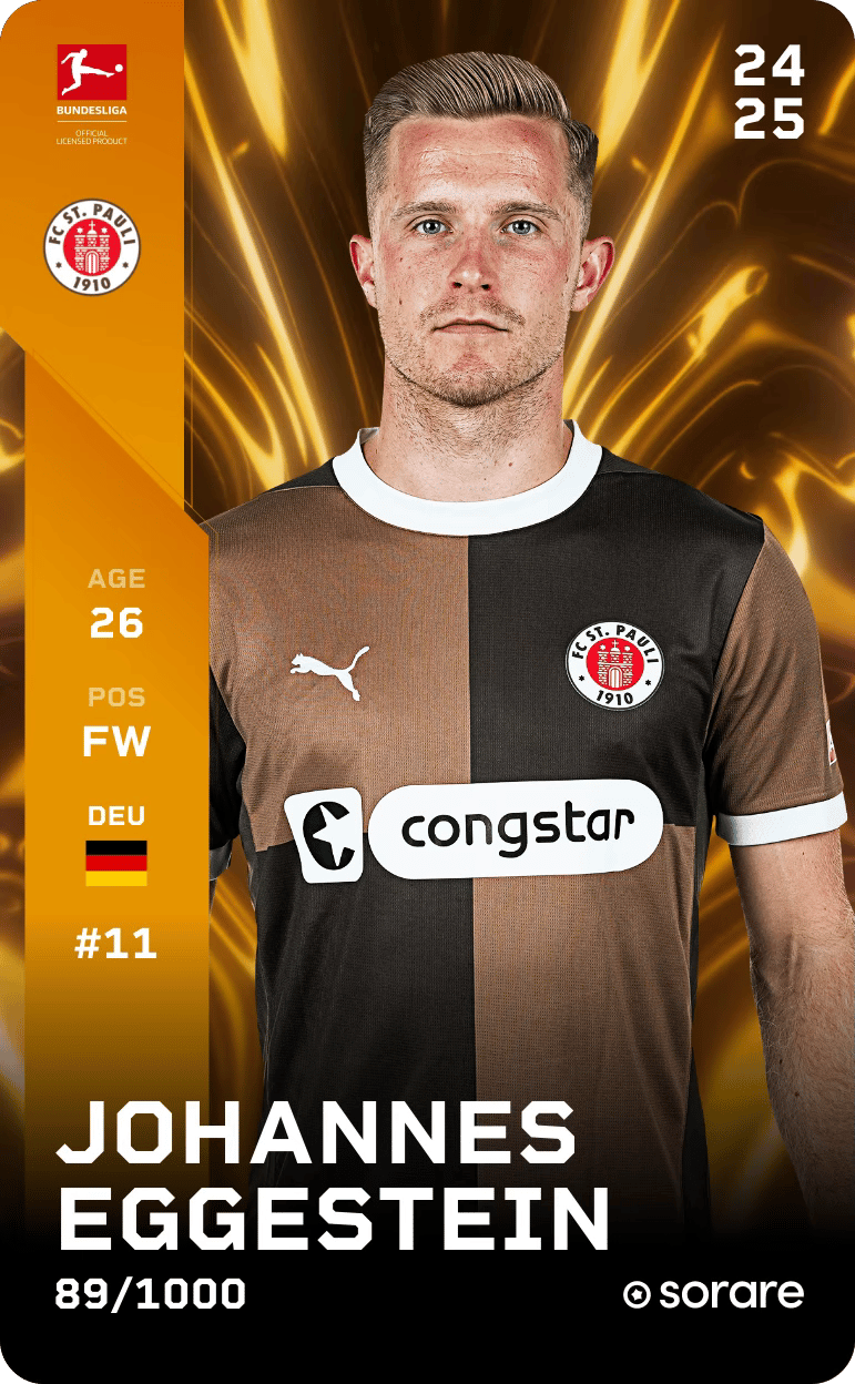 Johannes Eggestein 2024-25 • Limited 89/1000