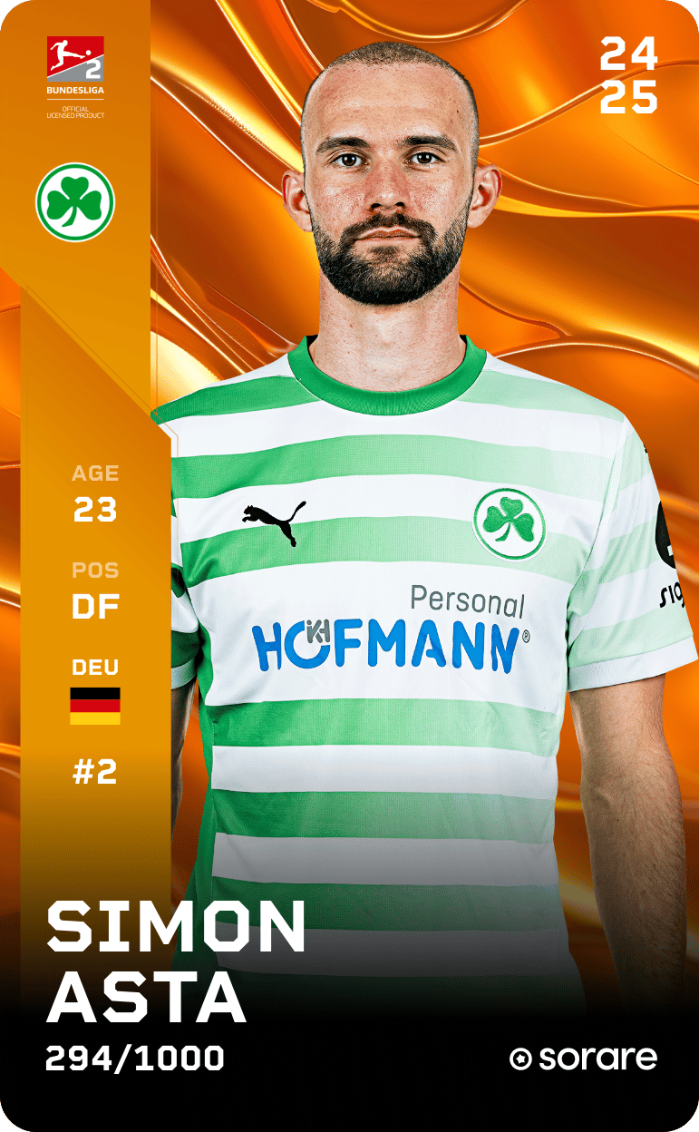 Simon Asta 2024-25 • Limited 294/1000