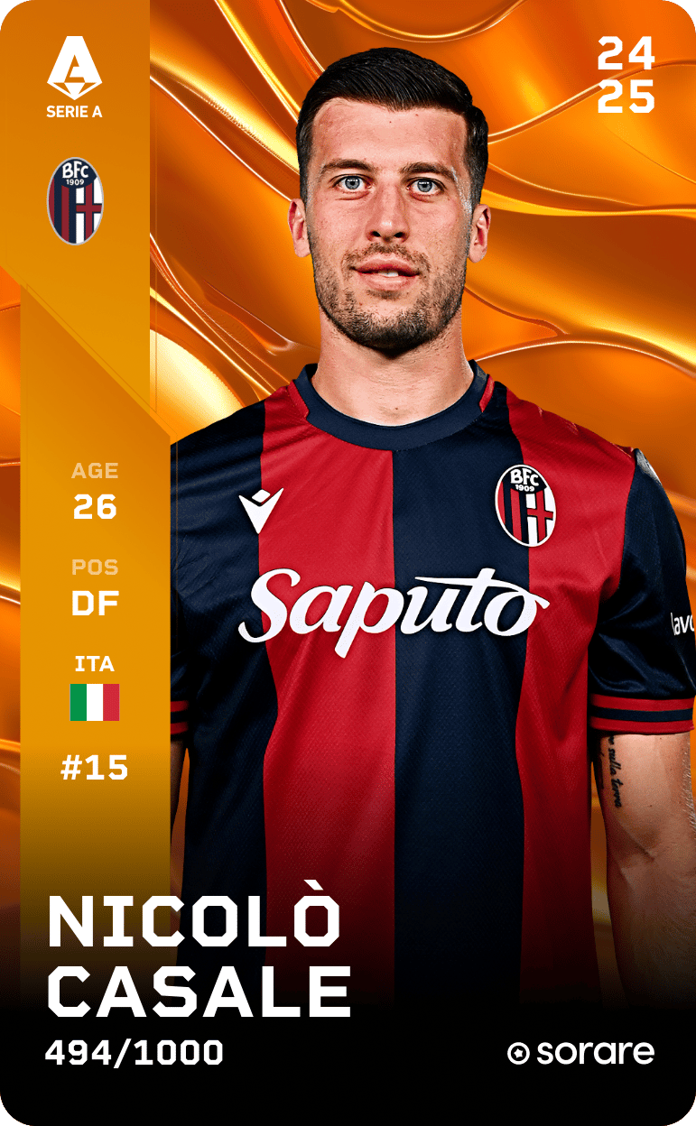 Nicolò Casale 2024-25 • Limited 494/1000