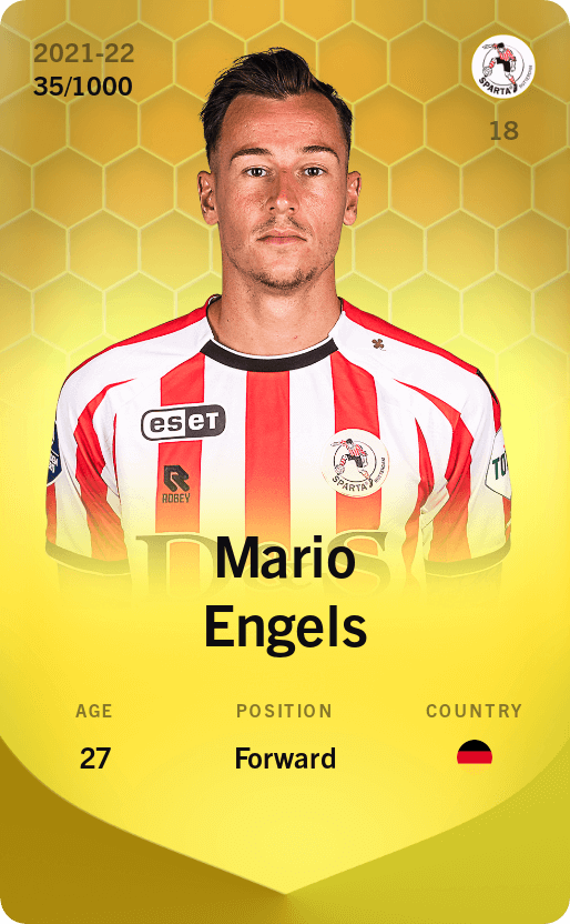 Mario Engels 2021-22 • Limited 35/1000