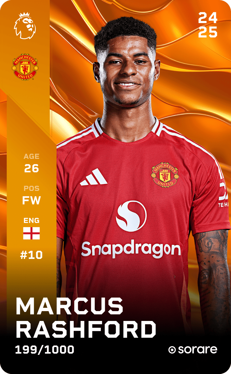 Marcus Rashford 2024-25 • Limited 199/1000
