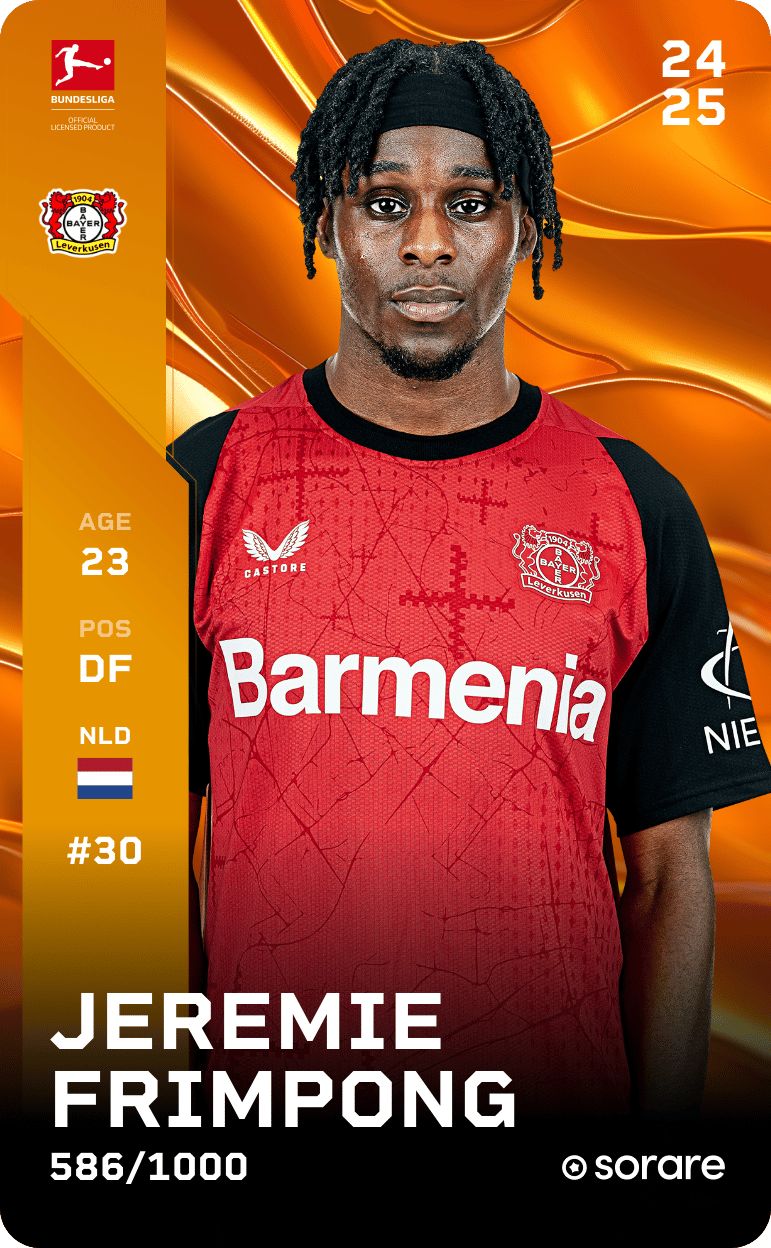 Jeremie Frimpong 2024-25 • Limited 586/1000
