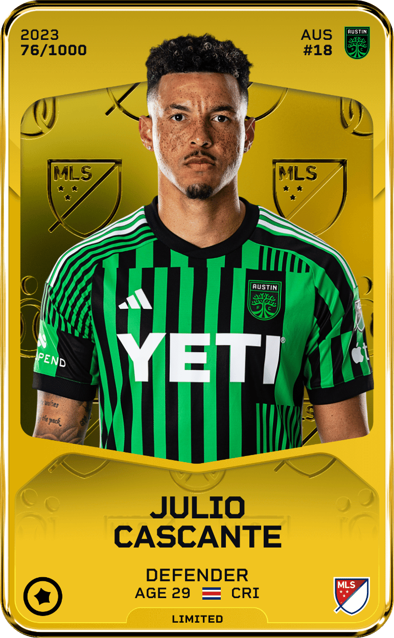 Julio Cascante 2023-24 • Limited 76/1000