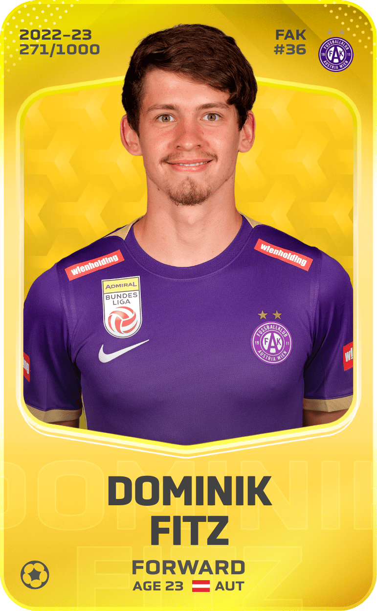 Dominik Fitz 2022-23 • Limited 271/1000