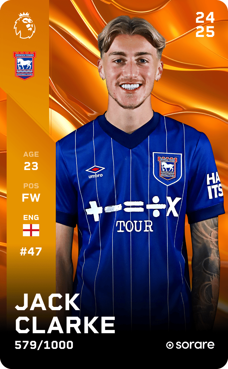 Jack Clarke 2024-25 • Limited 579/1000