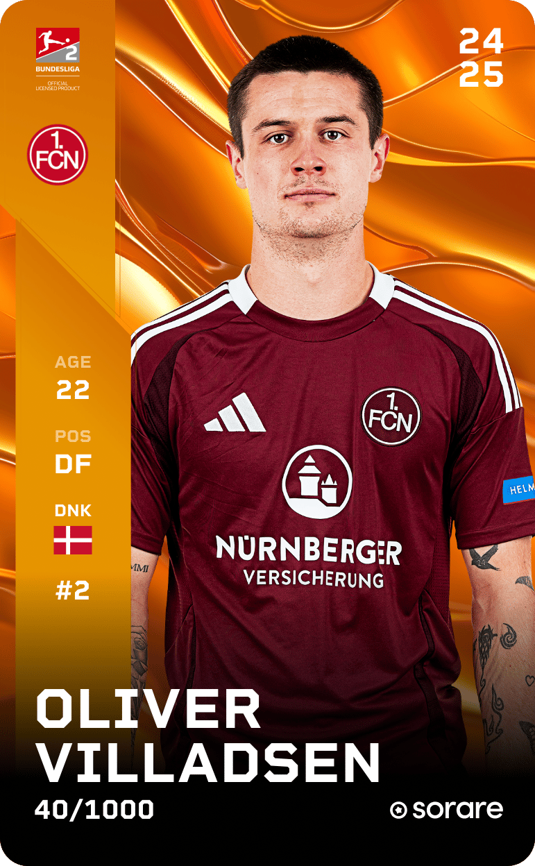 Oliver Villadsen 2024-25 • Limited 40/1000