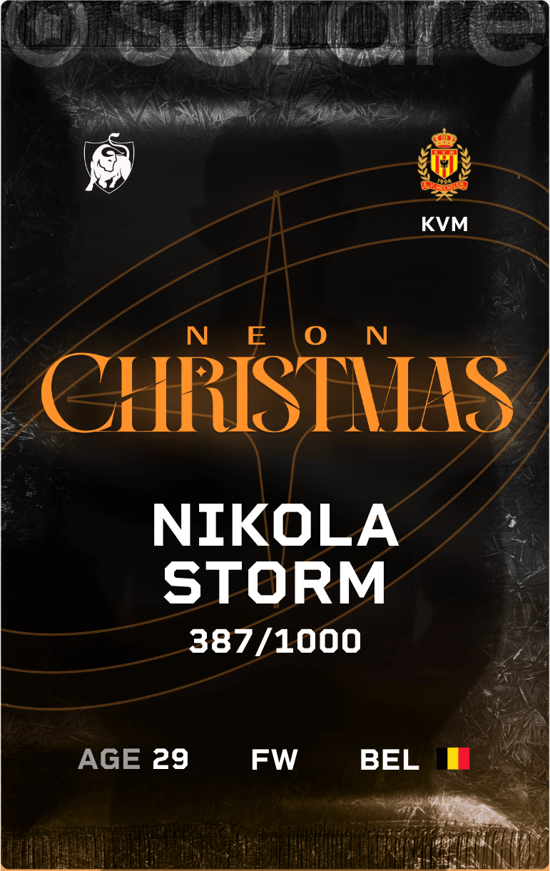 Nikola Storm 2024-25 • Limited 387/1000