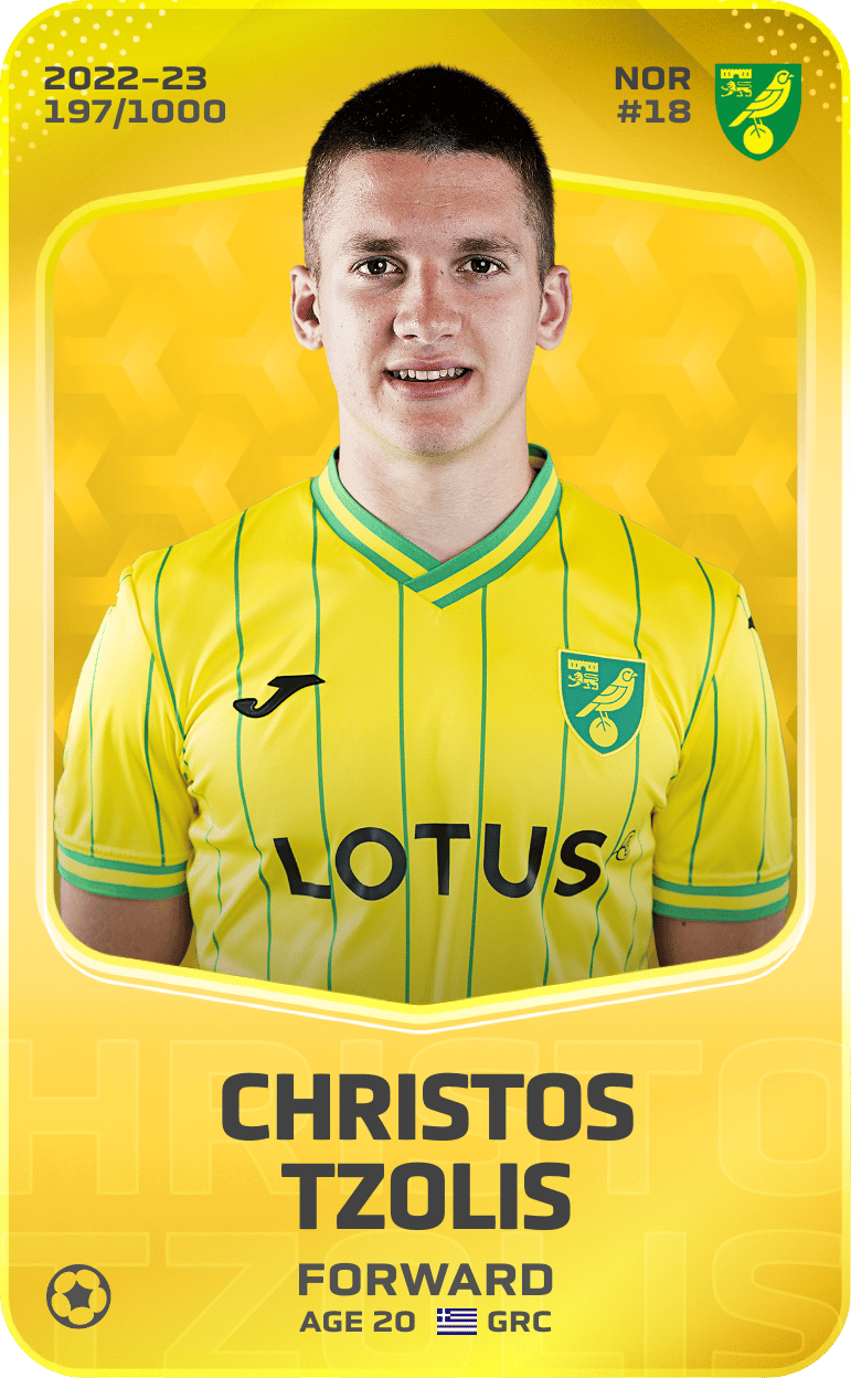 Christos Tzolis 2022-23 • Limited 197/1000