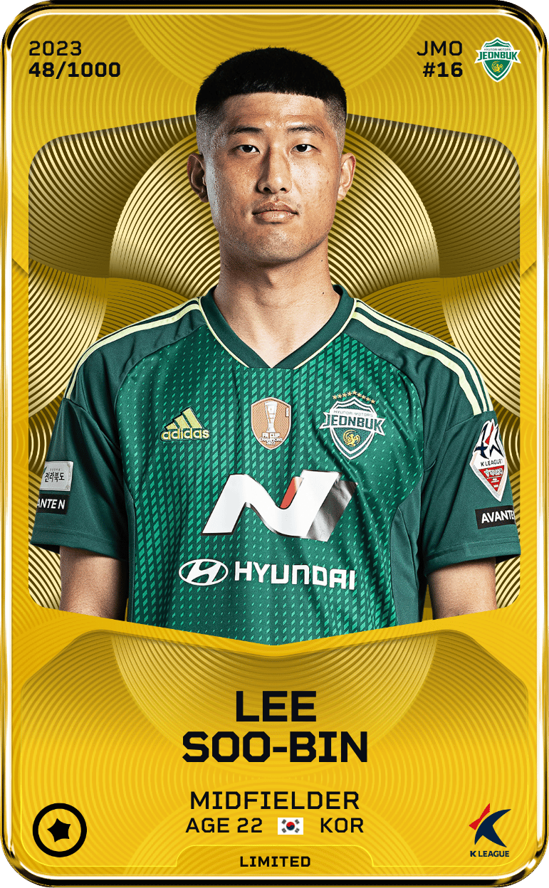 Lee Soo-Bin 2023-24 • Limited 48/1000
