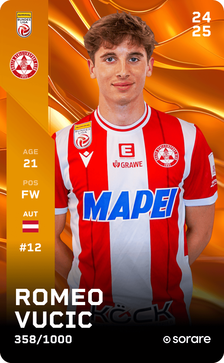 Romeo Vucic 2024-25 • Limited 358/1000