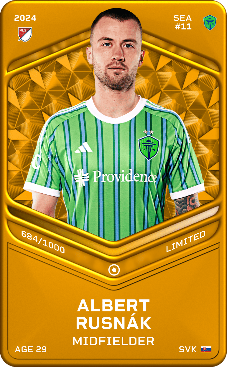 Albert Rusnák 2024-25 • Limited 684/1000