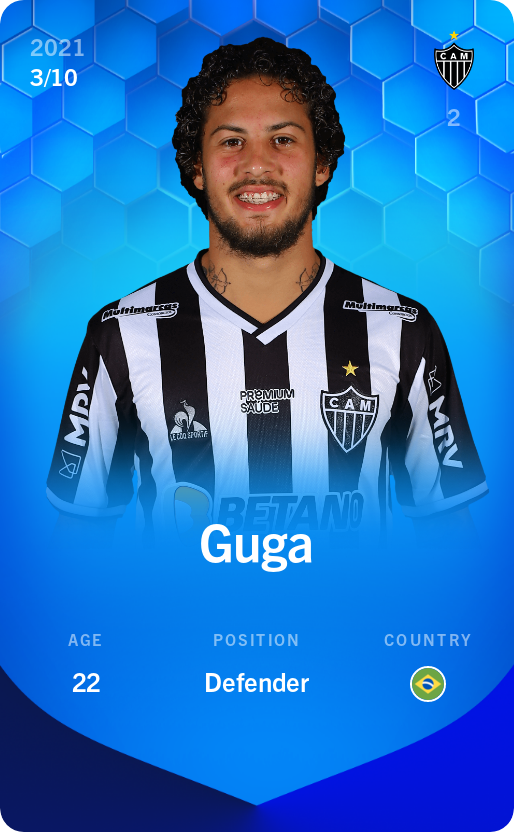 Sorare - Sorare Official - Guga 2021-22 • Super Rare 3/10 - NFT # 39542285762179418621863641405042509405730654258519626998305994796025012807613