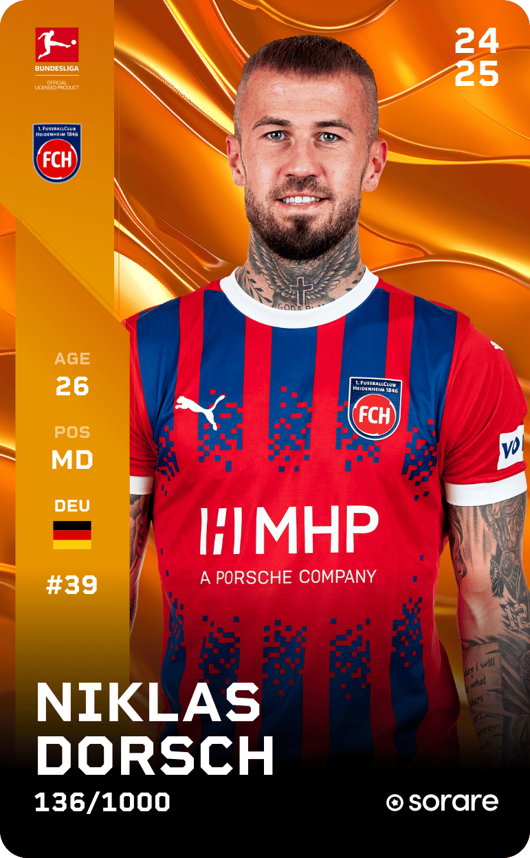 Niklas Dorsch 2024-25 • Limited 136/1000