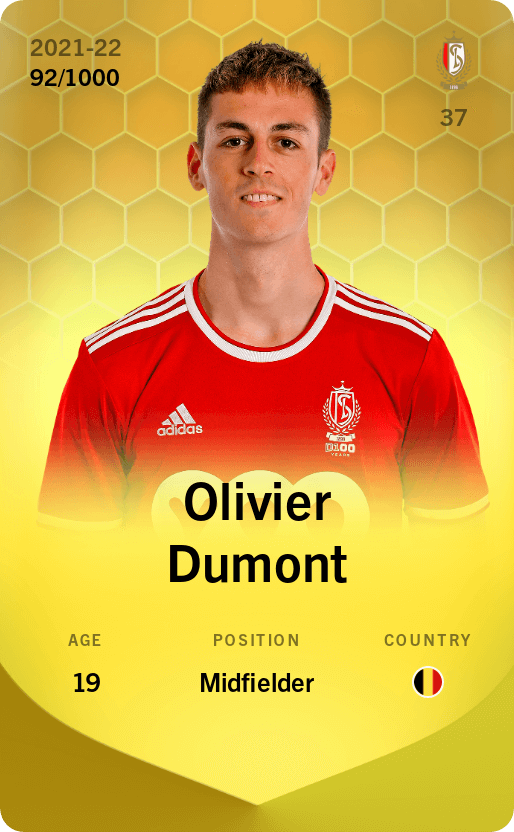 Olivier Dumont 2021-22 • Limited 92/1000