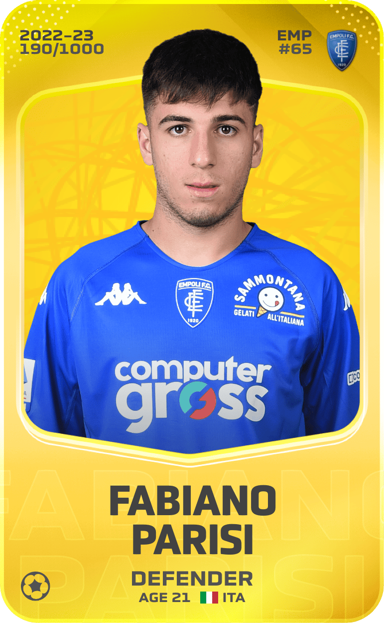 Fabiano Parisi 2022-23 • Limited 190/1000