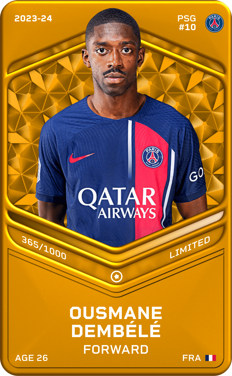 Ousmane Dembélé 2023-24 • Limited 365/1000