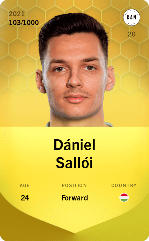Dániel Sallói 2021-22 • Limited 103/1000