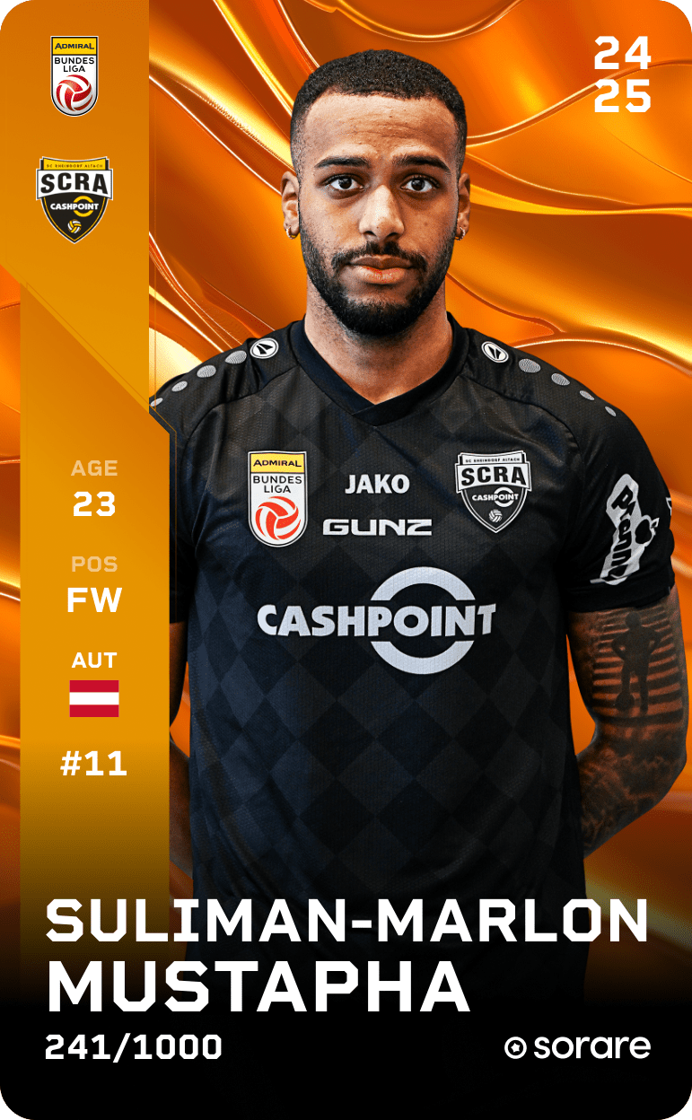 Marlon Mustapha 2024-25 • Limited 241/1000