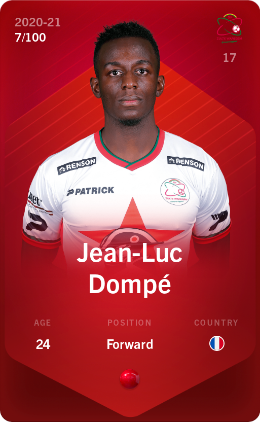 Sorare - Sorare Official - Jean-Luc Dompé 2020-21 • Rare 7/100 - NFT # 47055532739721814578345261656827113217565527774279523435203338182441830194135