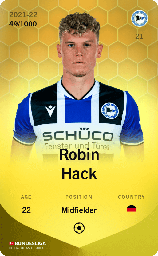Robin Hack 2021-22 • Limited 49/1000