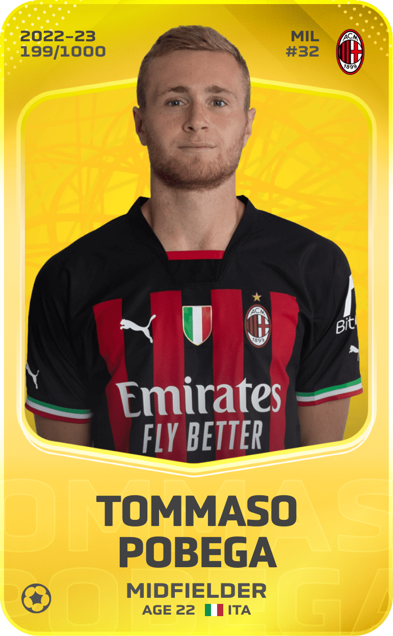 Tommaso Pobega 2022-23 • Limited 199/1000