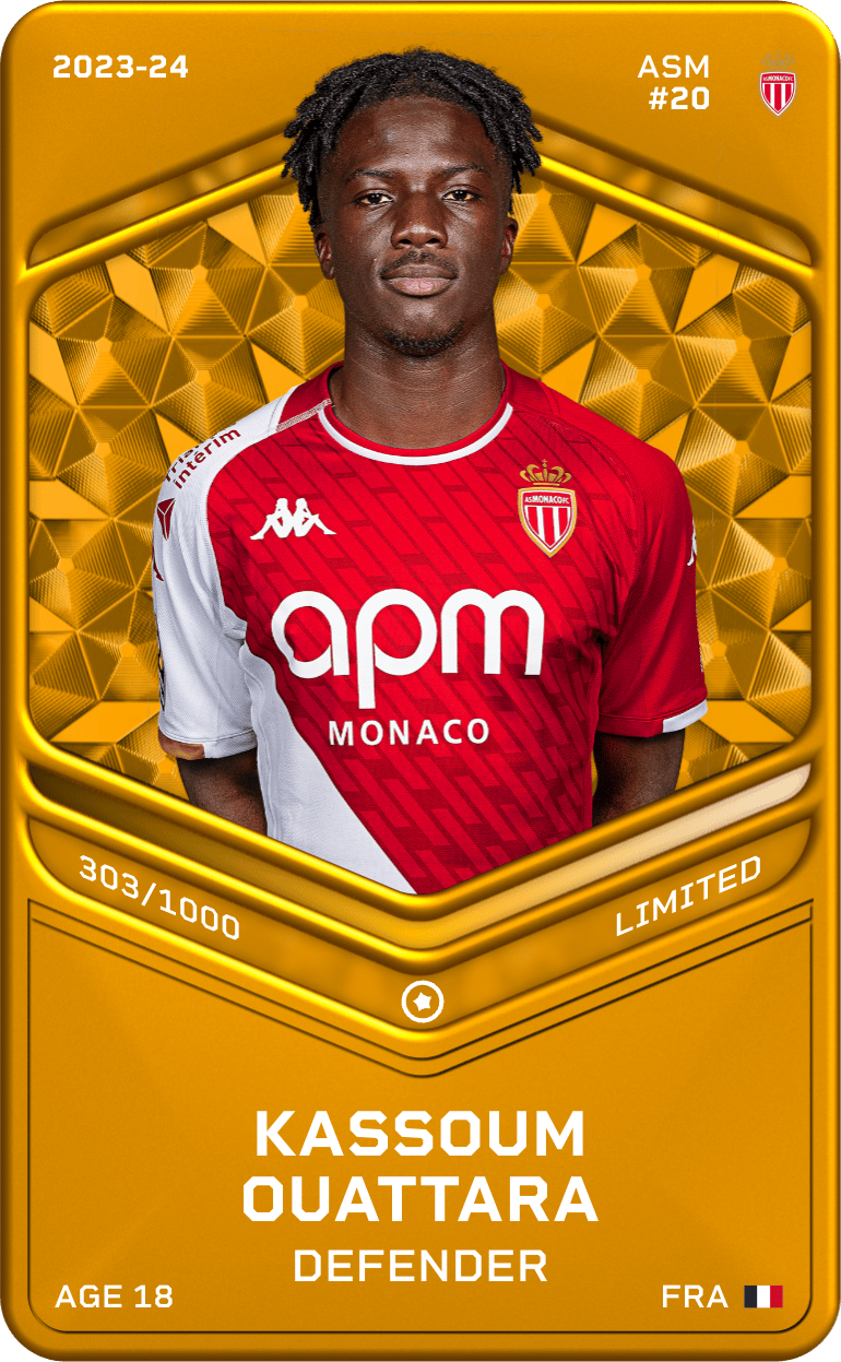 Kassoum Ouattara 2023-24 • Limited 303/1000