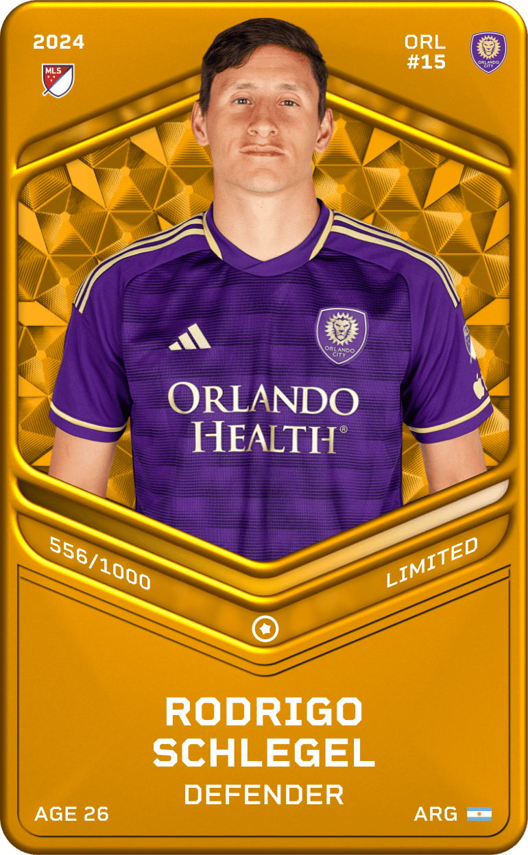 Rodrigo Schlegel 2024-25 • Limited 556/1000