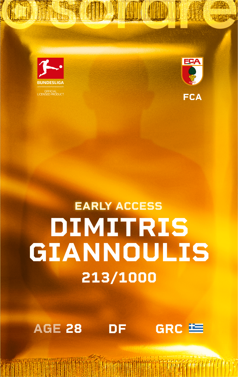 Dimitris Giannoulis 2024-25 • Limited 213/1000