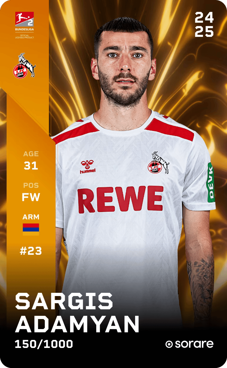 Sargis Adamyan 2024-25 • Limited 150/1000