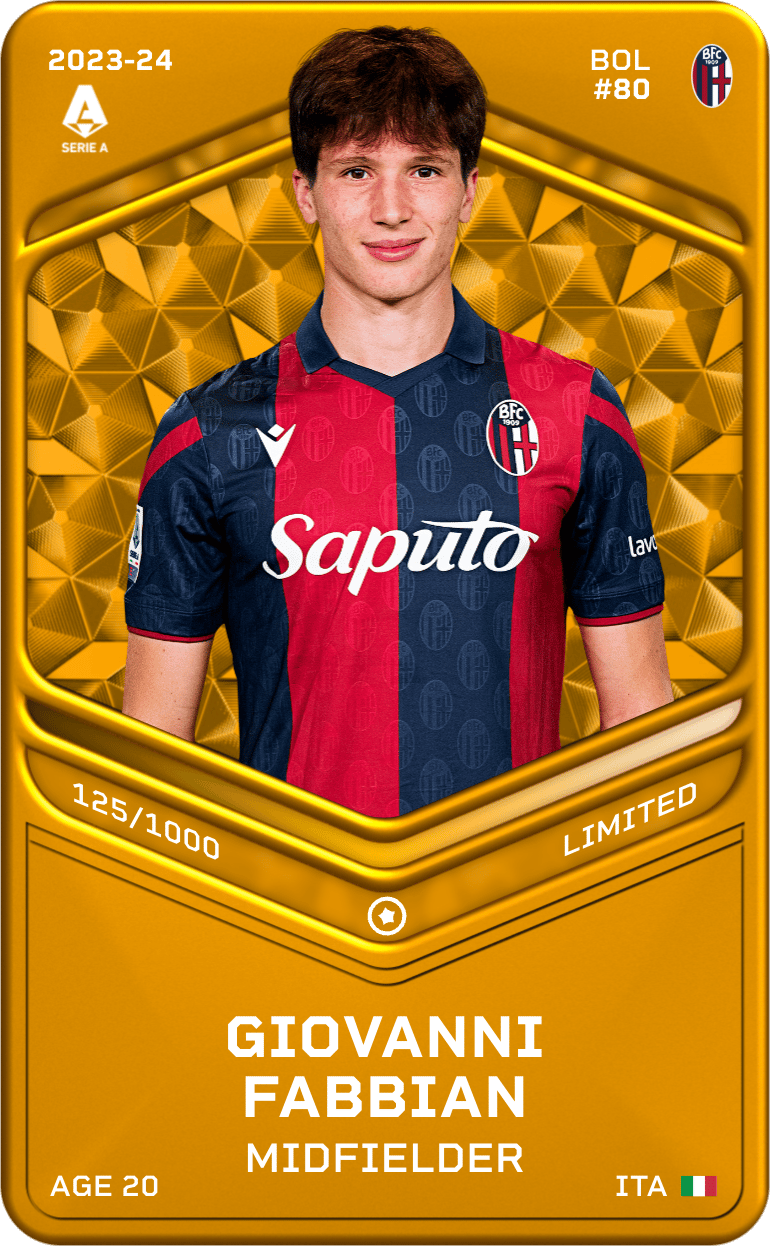 Giovanni Fabbian 2023-24 • Limited 125/1000