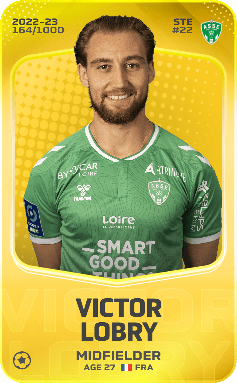 Victor Lobry 2022-23 • Limited 164/1000