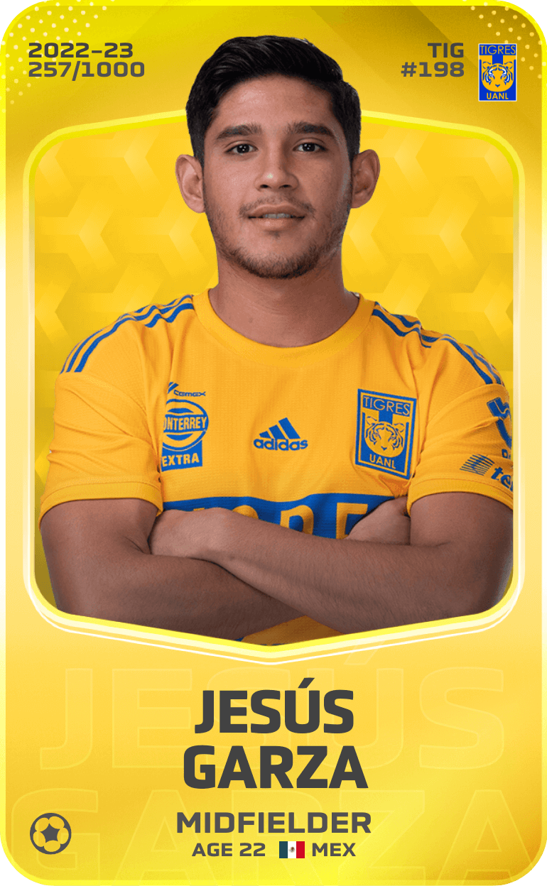 Jesús Garza 2022-23 • Limited 257/1000