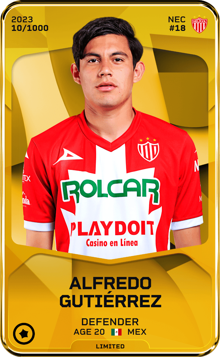 Alfredo Gutiérrez 2023-24 • Limited 10/1000