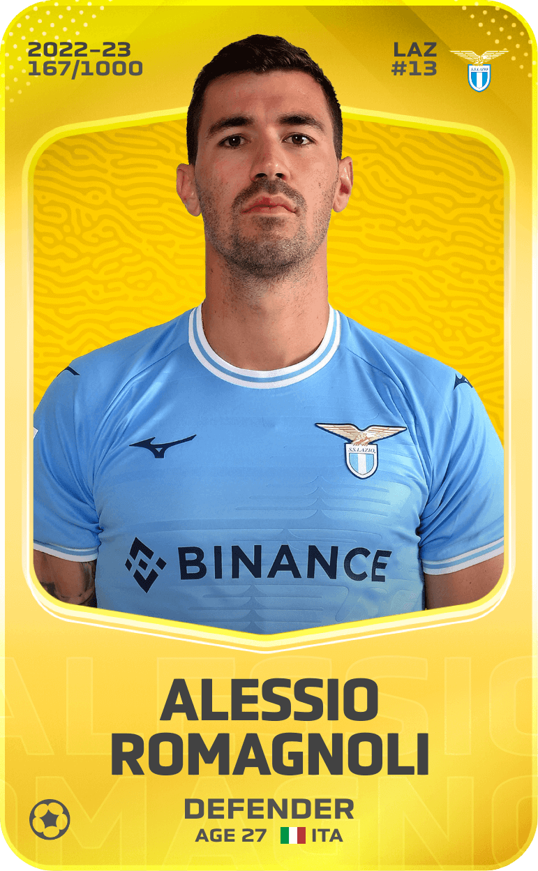 Alessio Romagnoli 2022-23 • Limited 167/1000